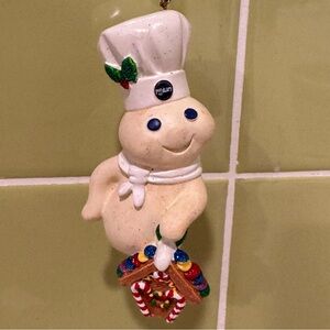 Danbury Mint The Pillsbury Doughboy Glitter Ornament - No Box